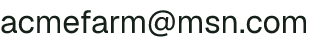 Email address for Acme Farm