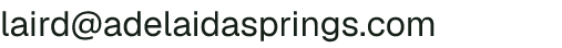 Email address for Adelaida Springs Ranch