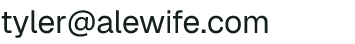 Email address for Alewife Farm