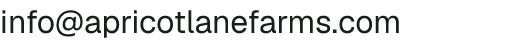 Email address for Apricot Lane Farms