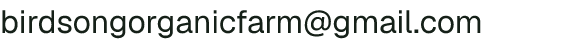 Email address for Birdsong Farm