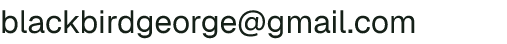 Email address for Blackbird Farms