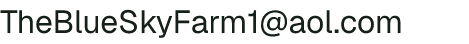 Email address for Blue Sky Farm