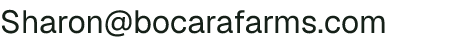Email address for Bo Cara Farms