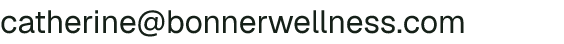 Email address for Bonner Farm