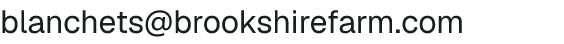 Email address for Brookshire Farm