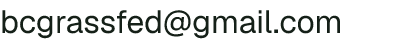 Email address for Butler Creek Farm