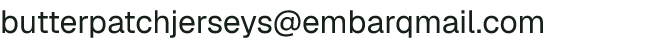 Email address for Butter Patch Jerseys/Jersey Thyme Farm