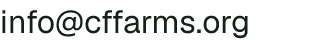 Email address for C&F Farms