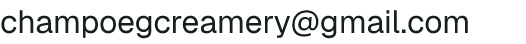 Email address for Champoeg Creamery