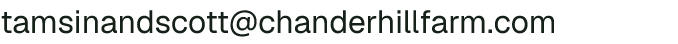 Email address for Chander Hill Farm
