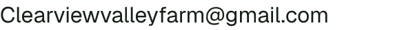 Email address for Clearview Valley Farm