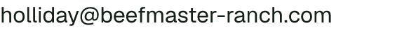 Email address for Cross Creek Cattle Company