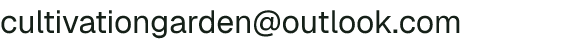 Email address for Cultivation Plant to Plate Market Garden