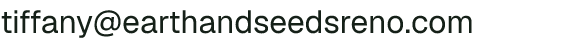 Email address for Earth & Seeds