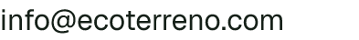 Email address for Eco Terreno Wines and Vineyards