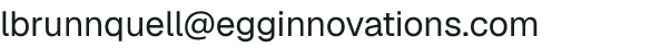 Email address for Egg Innovations