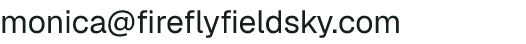 Email address for Firefly Fields Farm