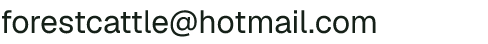 Email address for Forest Cattle