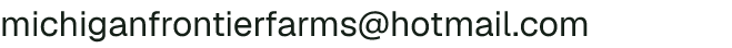 Email address for Frontier Farms