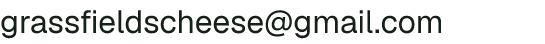 Email address for Grassfields Cheese LLC