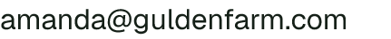 Email address for Gulden Farm