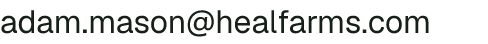 Email address for HEAL Farms