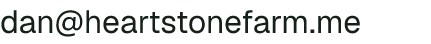 Email address for Heartstone Farm
