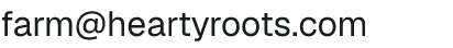 Email address for Hearty Roots Community Farm Ltd