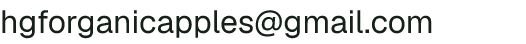 Email address for Hemlock Grove Farm