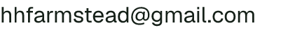 Email address for Heritage Hills Farmstead