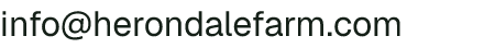 Email address for Herondale Farm