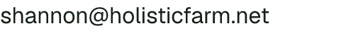 Email address for Holistic Stewardship Farm