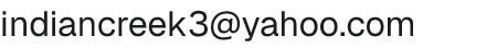 Email address for Indian Creek Farm