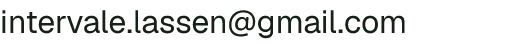 Email address for Intervale Farm