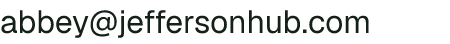 Email address for Jefferson Center for Holistic Management
