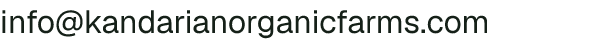 Email address for Kandarian Organic Farm