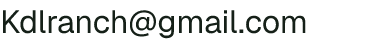 Email address for KDL Ranch