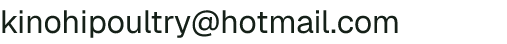 Email address for Kinohi Poultry LLC
