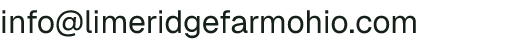 Email address for Limeridge Farm