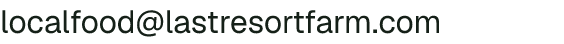 Email address for LRF Organics LLC