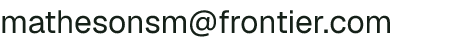 Email address for Matheson Farms LLC