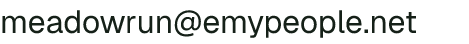 Email address for Meadow Run Farms