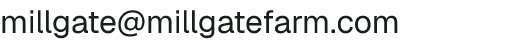 Email address for Millgate Farm