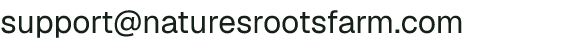 Email address for Nature's Root Farm