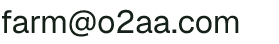 Email address for O2AA Urban Farm