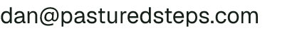 Email address for Pastured Steps