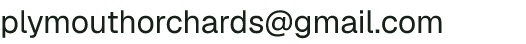 Email address for Plymouth Orchards