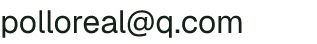 Email address for Pollo Real/Real Chicken