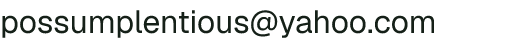 Email address for Possum Trot tropical fruit